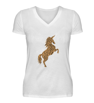 Haute Leopard Cute Unicorn With Leopard Print