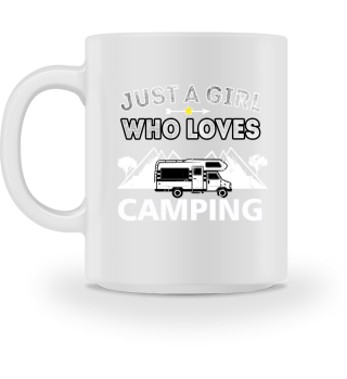 Camper Mädchen liebt Camping Camping Van