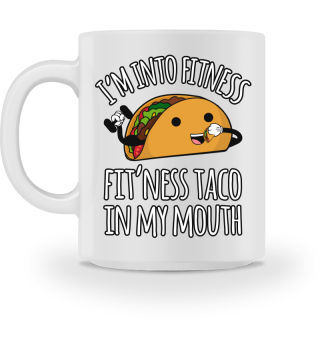 Fitness taco in my mouth Shirt Womens Kids Funny Gym Lover