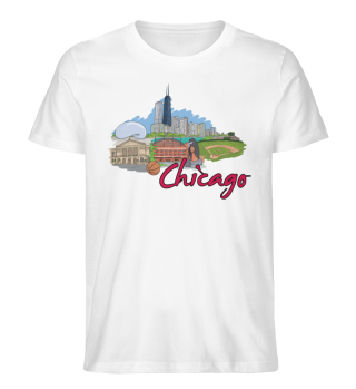 Chicagoo Motiv, Chicago Travel, Chicago Design, Chicago Hoodie, Chicago Tshirt, Illinois, 