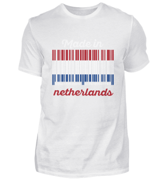 netherlands Barcode Flag