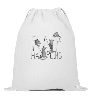 Rat Happens Shit Happens Nagetier Ratten Fun