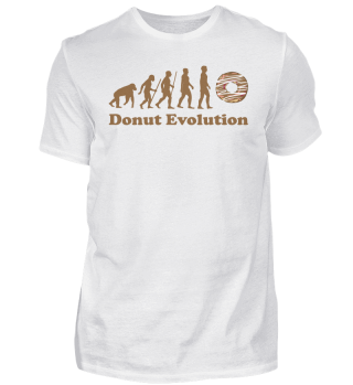 Donut Evolution Funny Food Darwin 