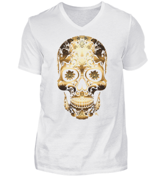 Skull Gold - Totenkopf, Schädel