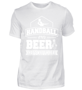 Handball Handballer Beer Shirt