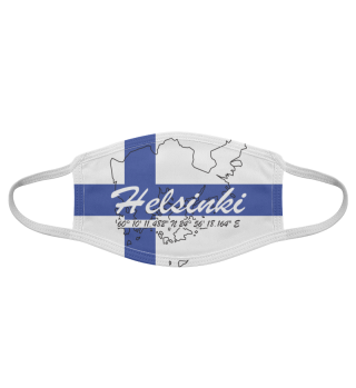 Helsinki - Hauptstadt mit GPS-Koordinaten & Flagge