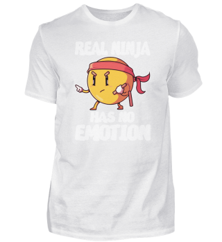 Lustiges Emoticon Ninja Shirt