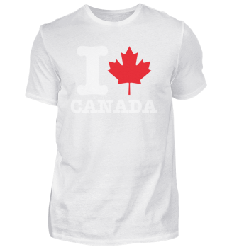 I love (Maple Leaf) Canada - Prem. Shirt