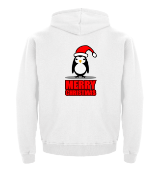 Santa Penguin Merry Christmas Gift