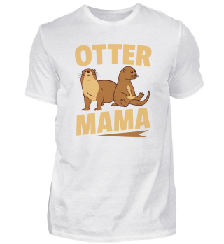 Otter Mama Sea Otters