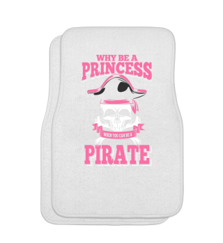 Prinzessin/Piraten lustiges T-Shirt