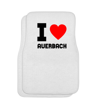 Geschenk Sachsen I Love Auerbach