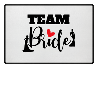 Team Bride Wedding Heart Gift idea