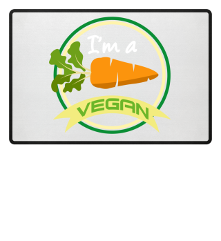 Plant Based Im a Vegan - Gift Idea