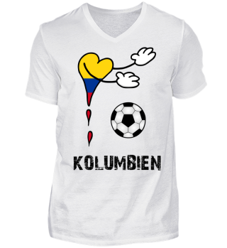 Flagge Fanshirt Kolumbien Fußball
