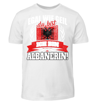 Albanerin Albanien albanisch Geschenk