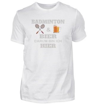 Badminton Geschenkidee Sport Design