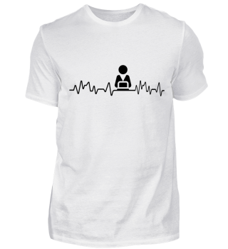 Heartbeat Rezeptionist - T-Shirt