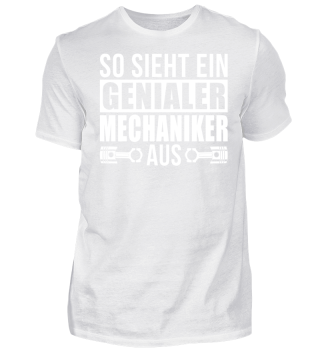 Genialer Mechaniker - Mechaniker Shirt