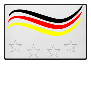 Deutscher Fußball, Flagge mit Sternen