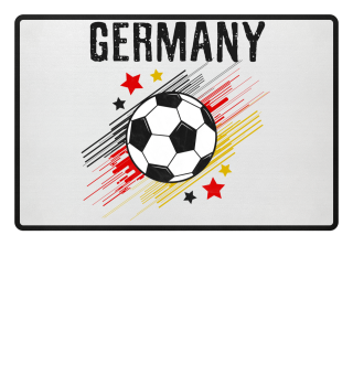 Deutschland Fan Fußball Farben Fussball