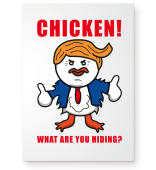 TAX MARCH CHICKEN POSTER