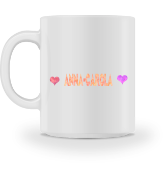 Anna-Carola Kaffeetasse mit Herzen