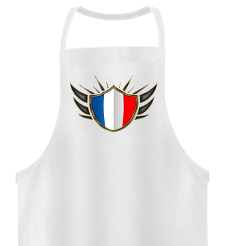 Frankreich-France Wappen Flagge 014