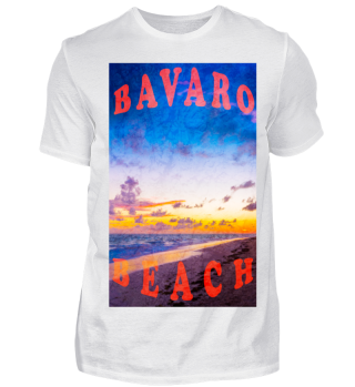 Bavaro Beach Orange Grunge