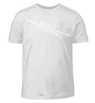 Beach Volleyball line - white