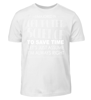 Computer Science Shirt-Majored