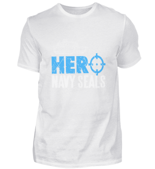 HERO NAVY Seals Retro Vintage Navy Army
