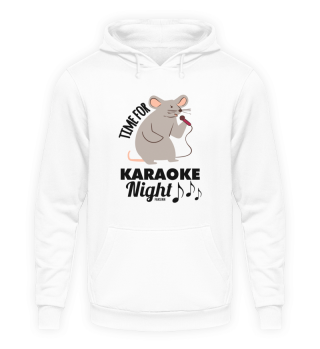 Mouse sings a song in the karaokebar