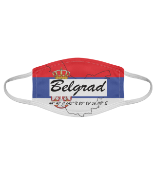 Belgrad - Hauptstadt mit GPS-Koordinaten & Flagge