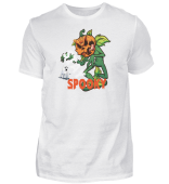 Halloween T-Shirt Kostüm für die Party mit Kürbis Design. Lustiges, gruseliges Geschenk für Männer.