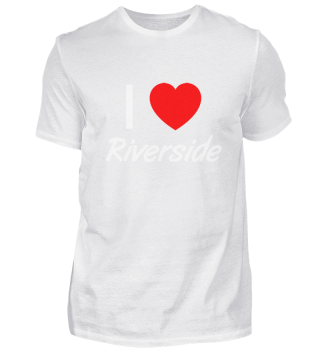 I Love RIVERSIDE Pride Country T Shirt