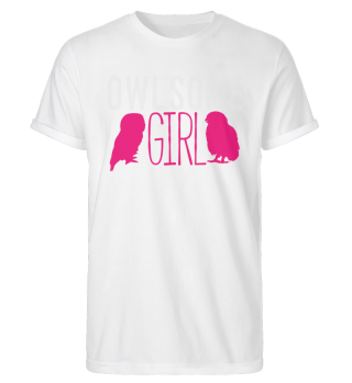 Owlsome Girl | owl girl joke owls