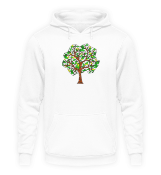 Schöner Baum Grün-Braun