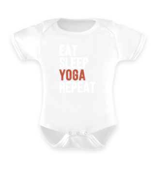 Eat Sleep Yoga Repeat Funny Gift