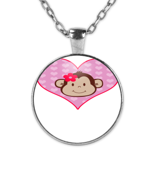 Cutesy Monkey with Ribbon, gift idea 
