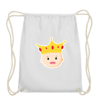 Baby with a crown. Gift.