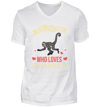 Spider Monkey Gift Funny Cute Animal