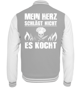 Koch-Shirt | MEIN HERZ KOCHT (Ideales Geschenk)