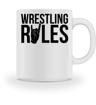  Wrestling Rules - Geschenk Gift Wrestler Wrestling Fun Gag