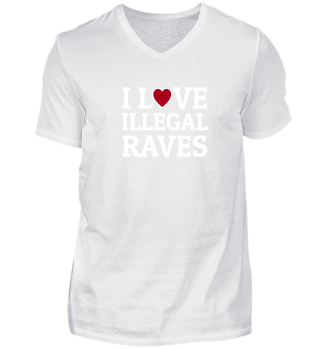 I love Illegal Raves! Techno Raves Raver