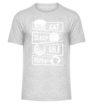 Eat Sleep Golf Repeat - Putter Iron