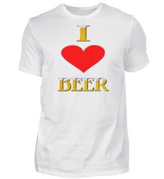 I Love Beer Shirt