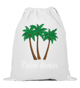 Palm down Design Palmen Geschenk