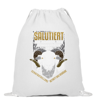 Schafe Tiere Landwirt · Salutiert