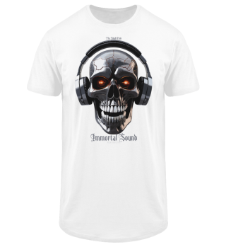 Immortal Sound - Skull mit Kopfhörer